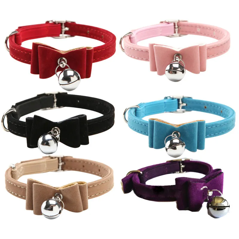 Bowtie Leather Collar - Vet Remedies - Pet Products