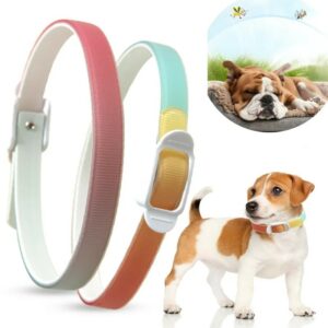 Flea and Tick Collar for Kittens, Puppies, Cats and Small Dogs (Multi-coloured)